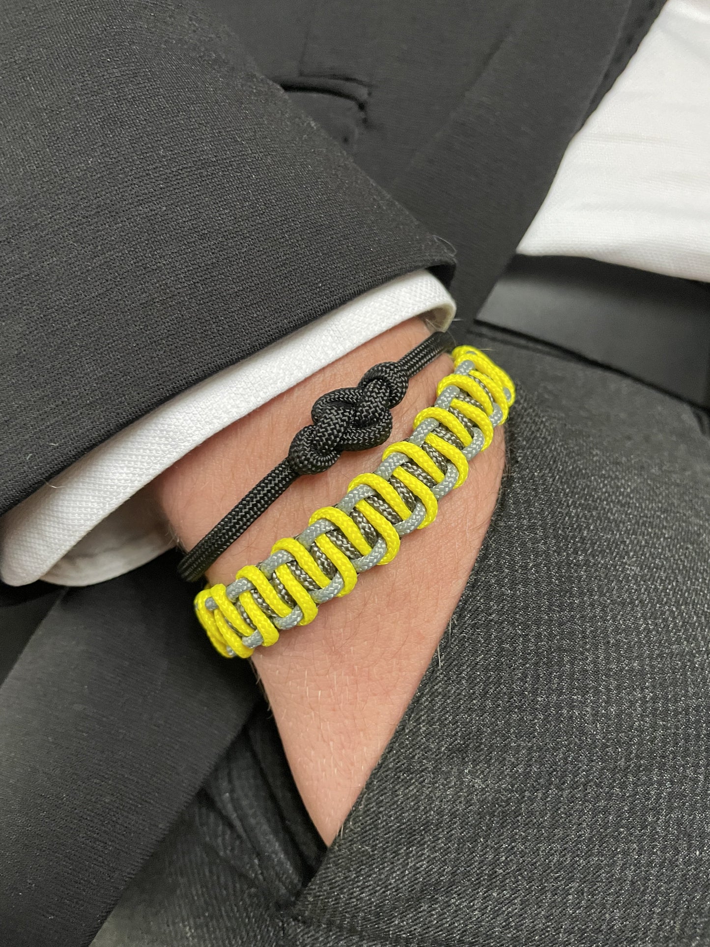 Bracciale Nodo Infinito - Warm Grey