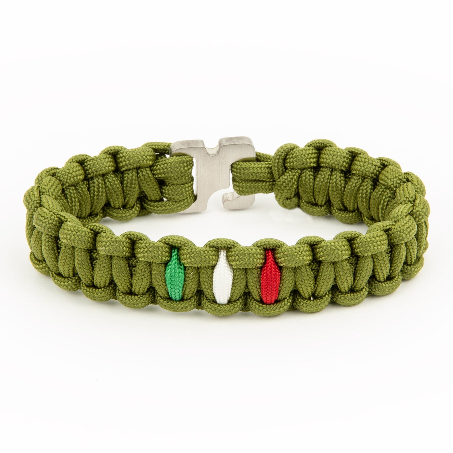 Bracciale Paracord Extreme Flag - Pepper Green
