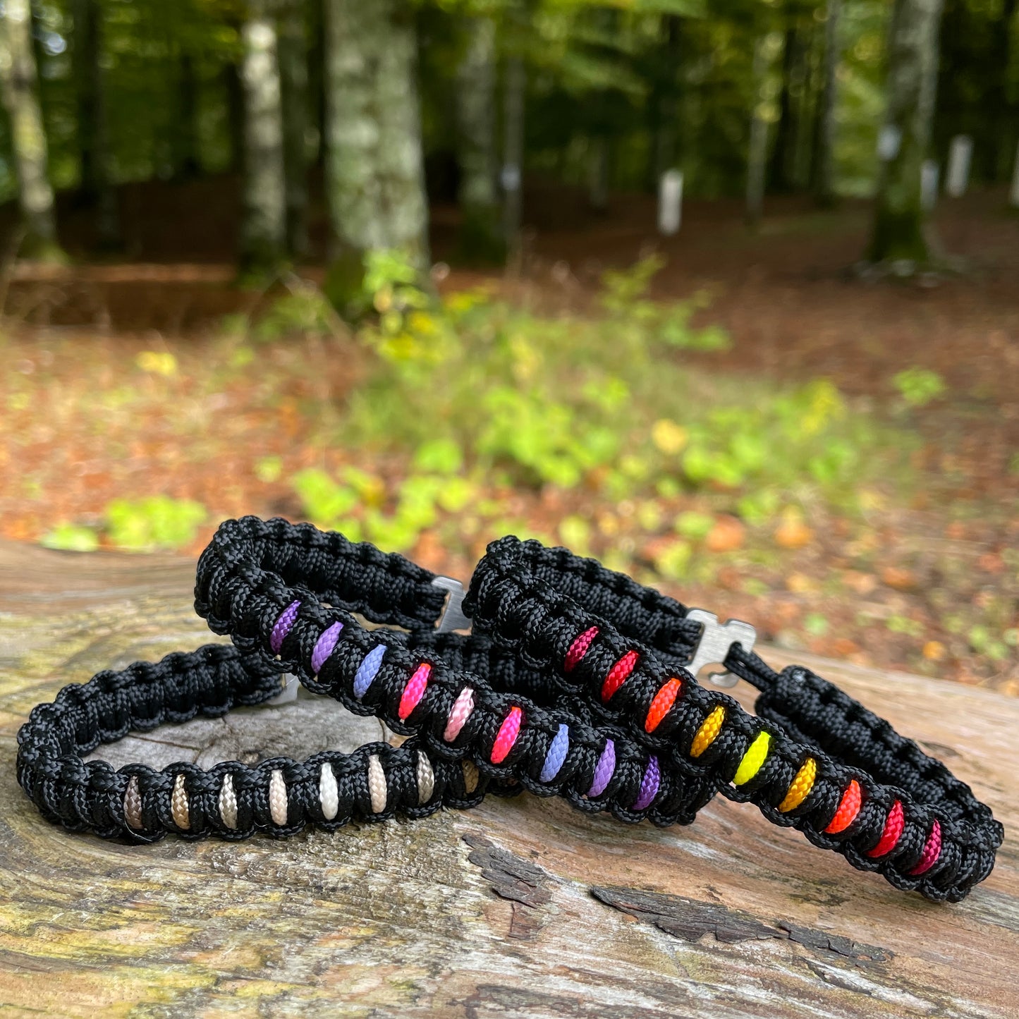 Bracciali Mission Black Elements - Fuoco, Terra, Alba
