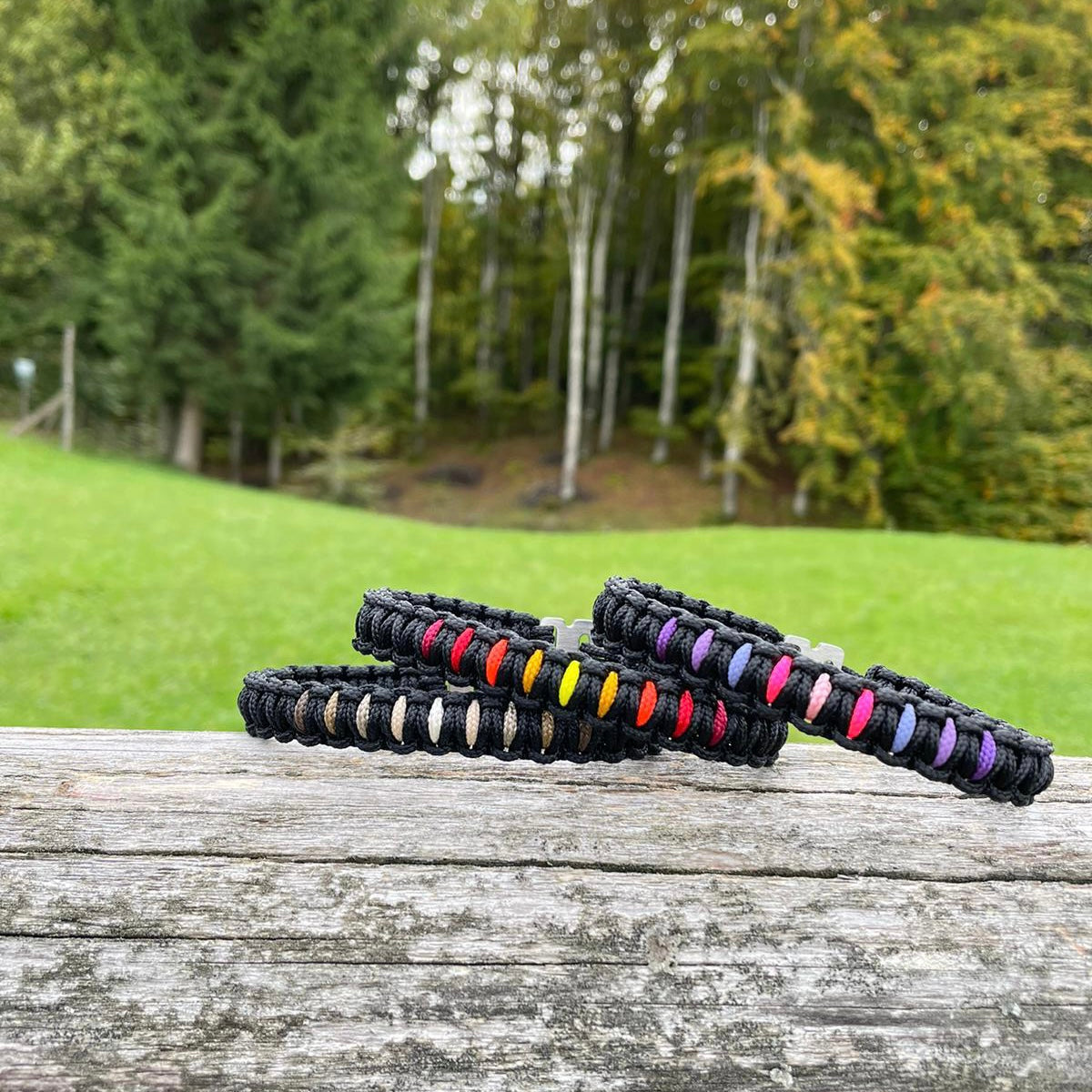 Bracciali Mission Black Elements - Fuoco, Terra, Alba
