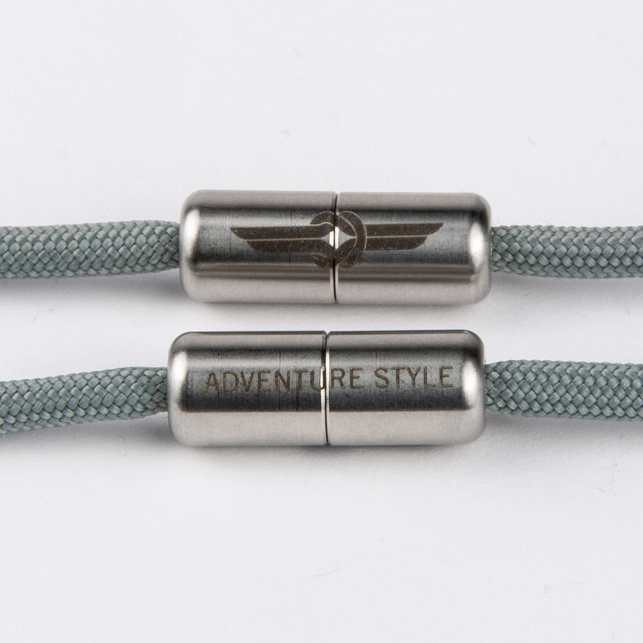 Bracciale Nodo Infinito Grigio Silver