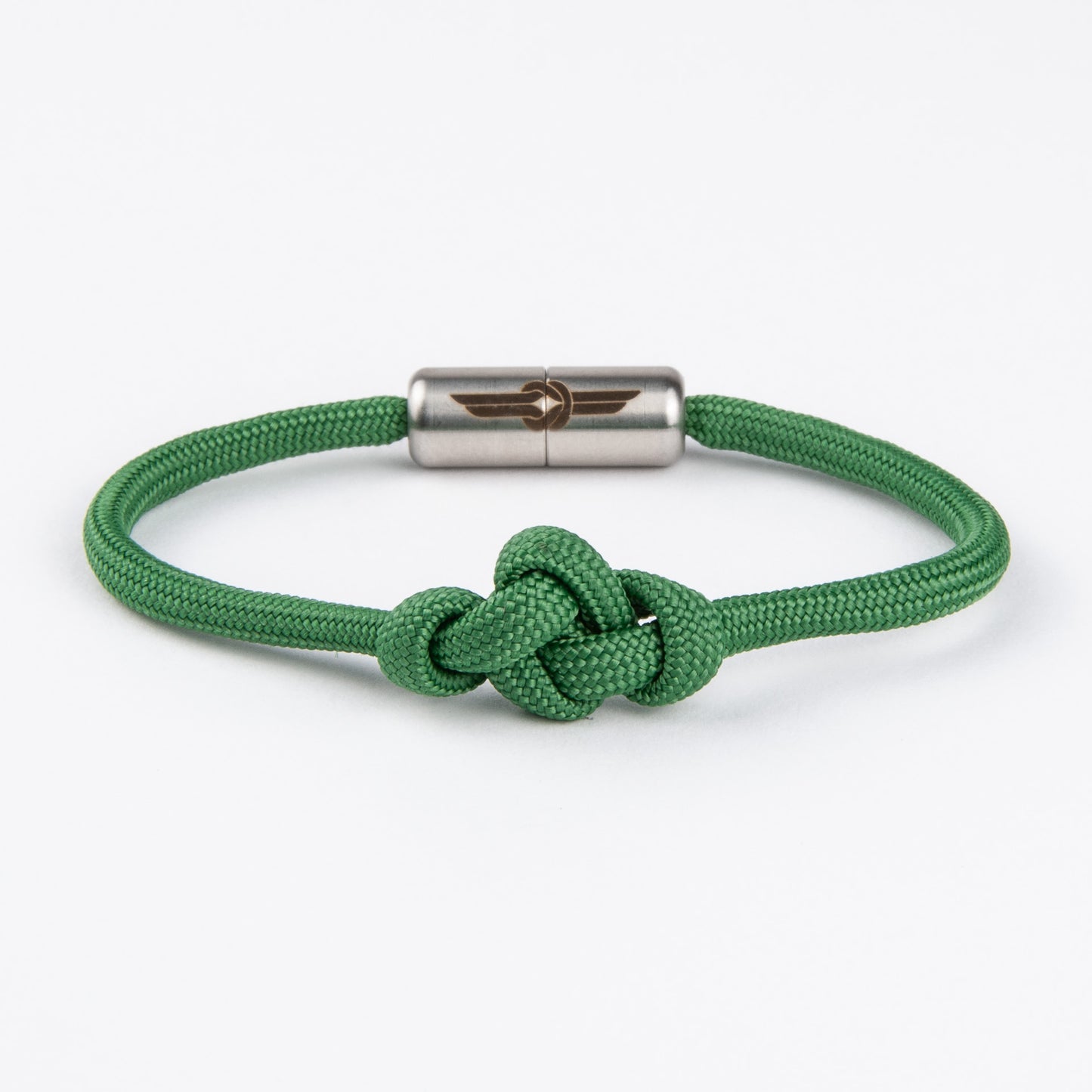Bracciale Nodo Infinito Verde Erba
