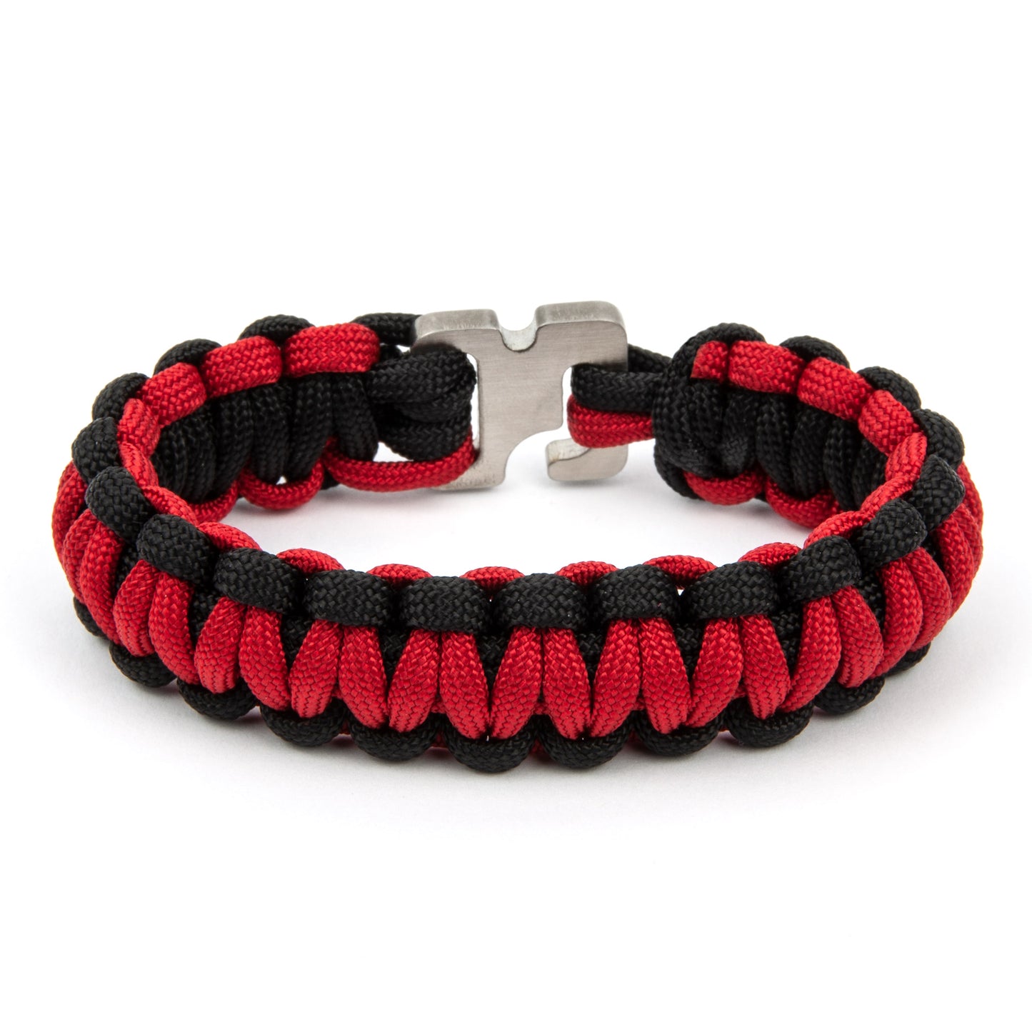 Bracciale Paracord Extreme Football - Rosso Nero