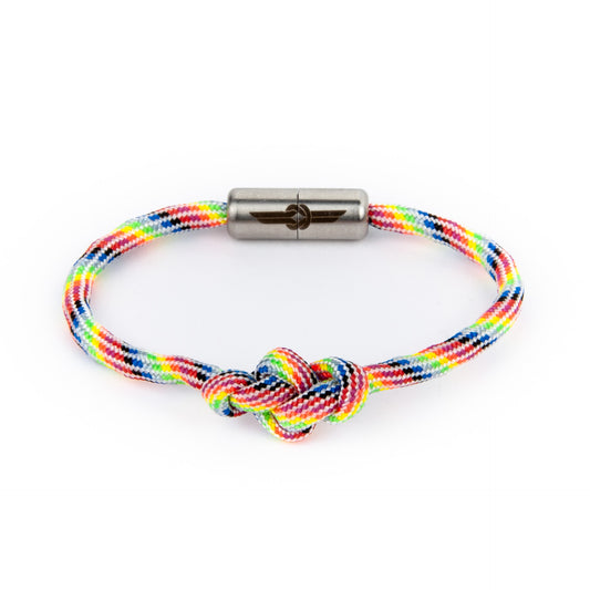 Bracciale Nodo Infinito Rainbow
