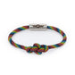 Bracciale Nodo Infinito Dark Rainbow