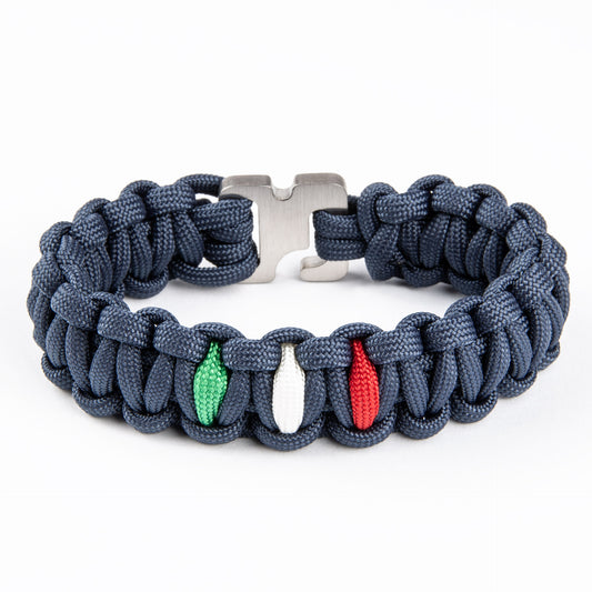 Bracciale Paracord Extreme Flag - Blue Navy