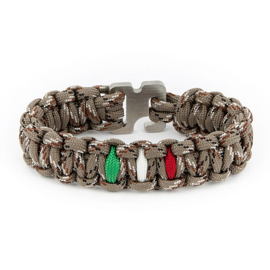 Bracciale Paracord Extreme Flag - Mimetico Desert