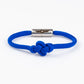 Bracciale Nodo Infinito Azzurro Italia